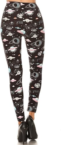 Miniatura 3 de Leggings Depot Leggings de camuflaje de cintura alta y múltiples estampados para mujer, regular, Plus, 1X3X, 3X5X