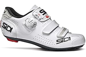 Alba Women's Matte White Cycling Shoes (Size 38.5 EU/6.75 US)