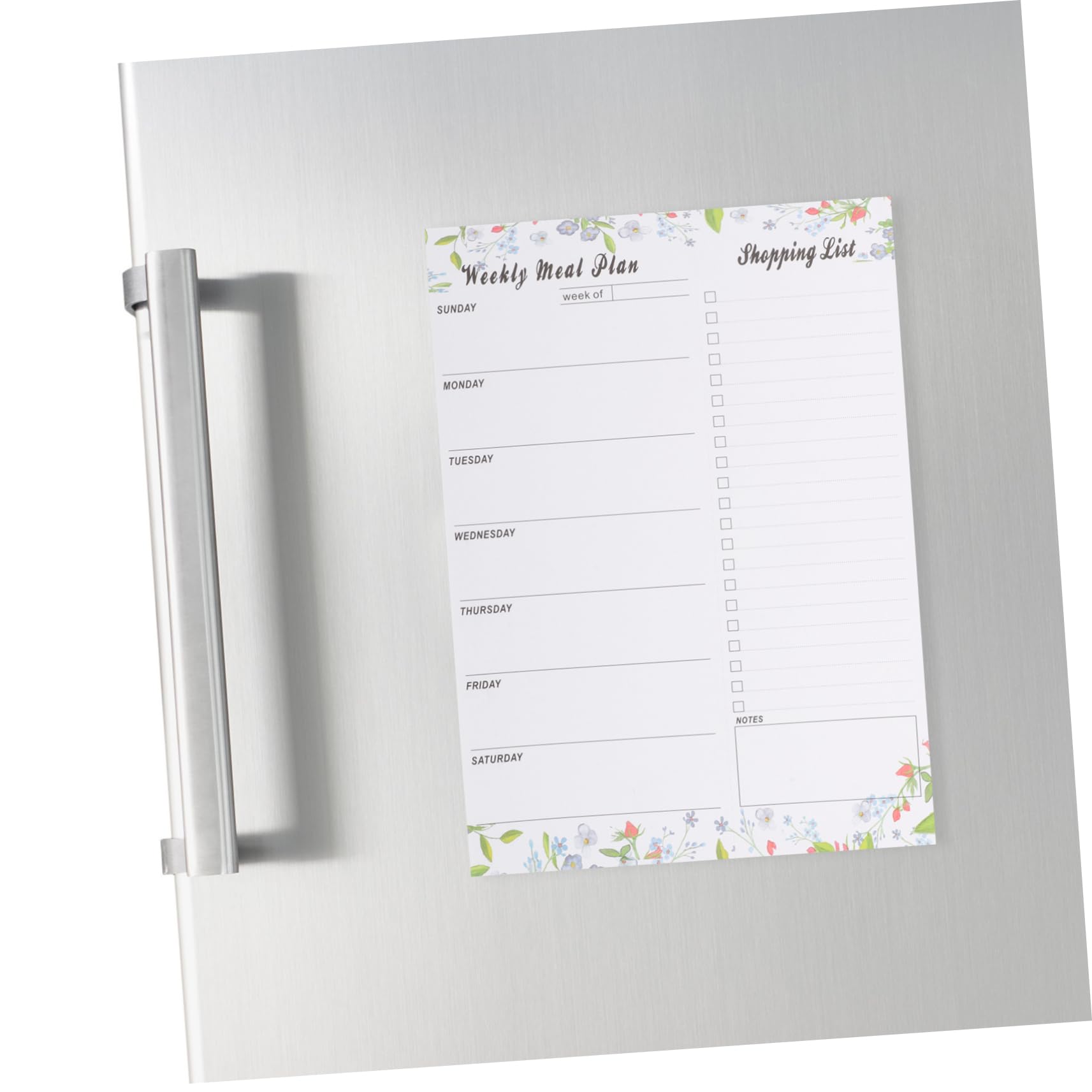 Planner Settimanale Magnetico Frigorifero 52 Fogli Carta