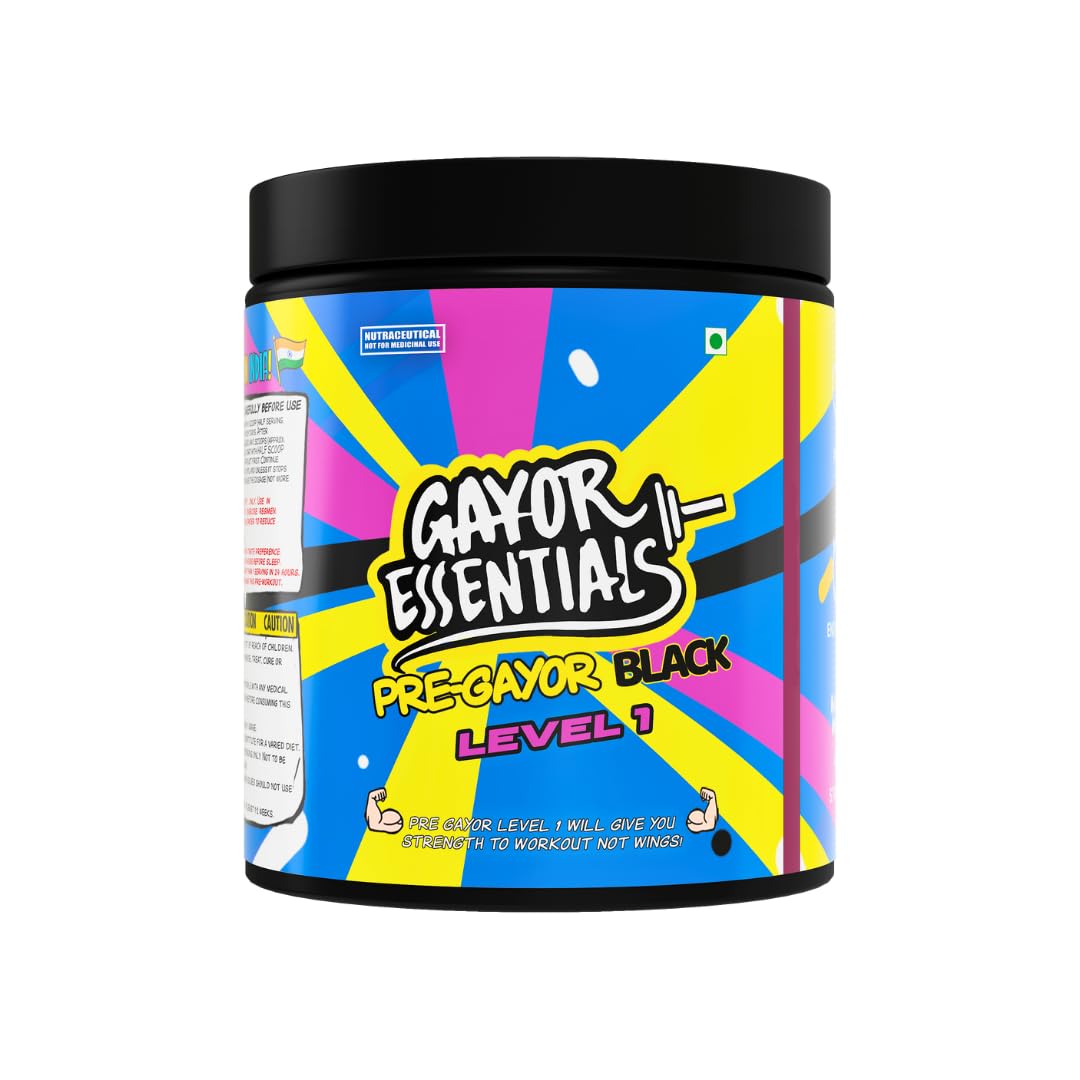 Gayor Essentials Pre gayor Level 1 optimally Dosed Pre Workout for Beginners 300mg caffeine 6g citrulline malate not your average preworkout level up yourself 52 scoops (312g, Raspberry) (B0DFPCJRFV) Amazon Price History, Amazon Price Tracker
