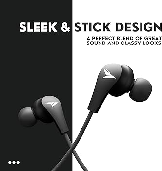 MOZU Audiology 100 Wired Earphones, Ergonomic Fit, Tangled Free