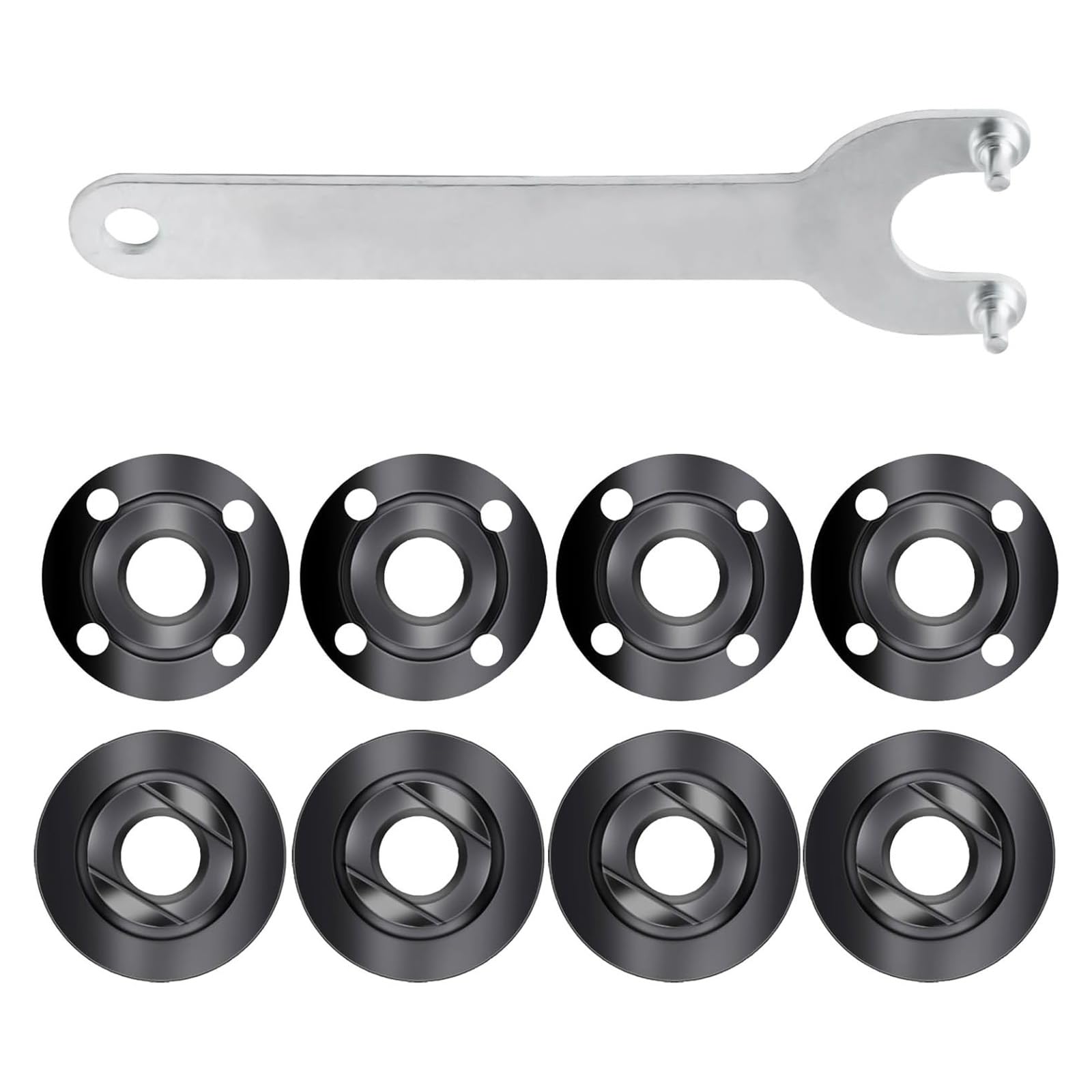 Heavy-Duty Grinder Wheel Fastener Plate Secure Attachment for Tough Operations Corner Mill Grip Plate