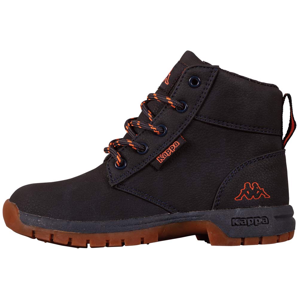 Kappa Unisex Kids Cammy Classic Boots, Blue Navy Orange 6744, 11.5 UK Child