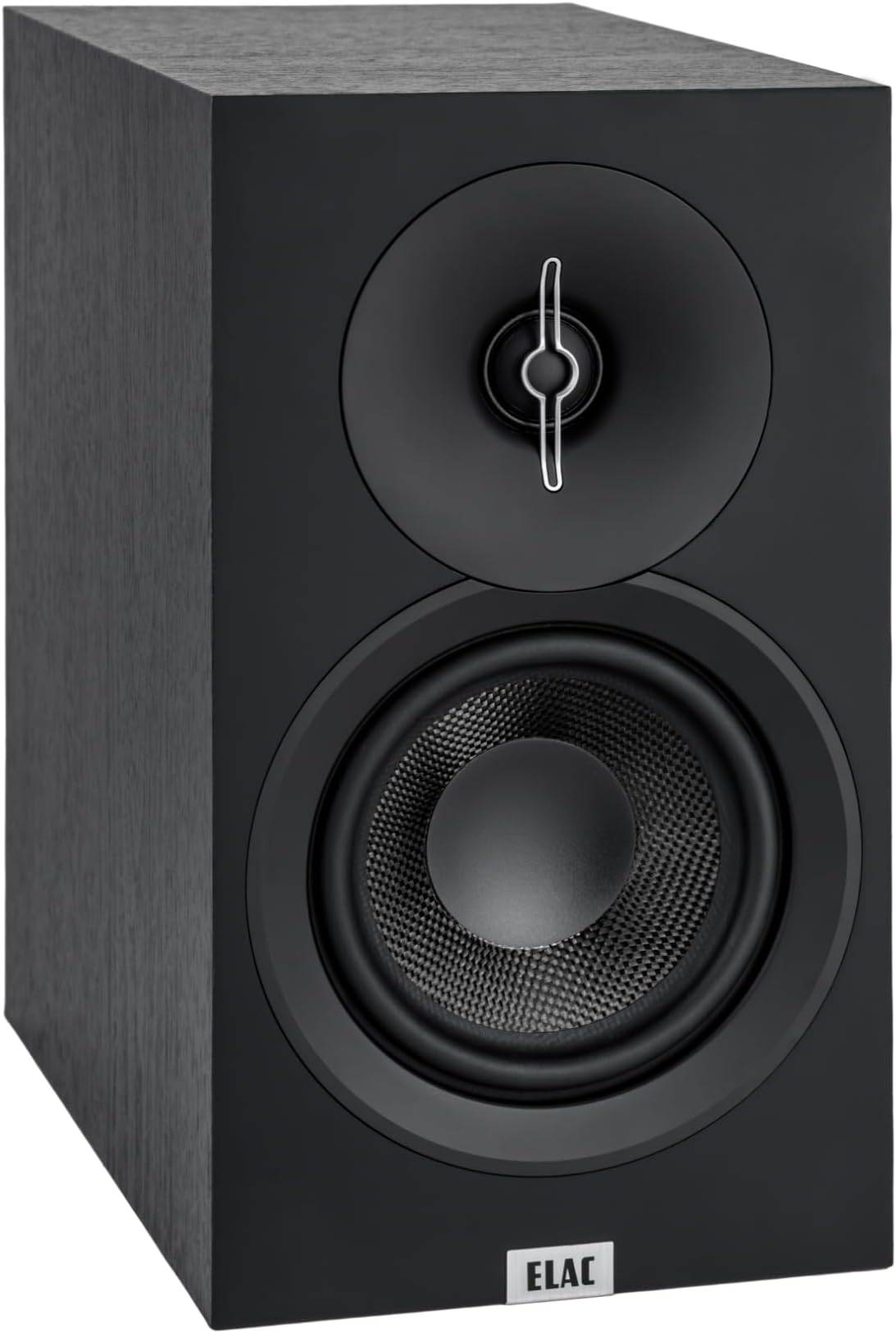 ELAC Debut 3.0 DB53BK Bookshelf Speakers, Black Ash (Pair