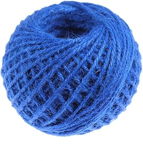 ULDIGI 1 Roll Colored Twine Decorative Labels Kraft Paper Tags Gift Twine Packing Jute Rope for Crafts Natural Jute Twine Burlap Paper Rope Rope Household Paper Rope Tag Rope Ribbon