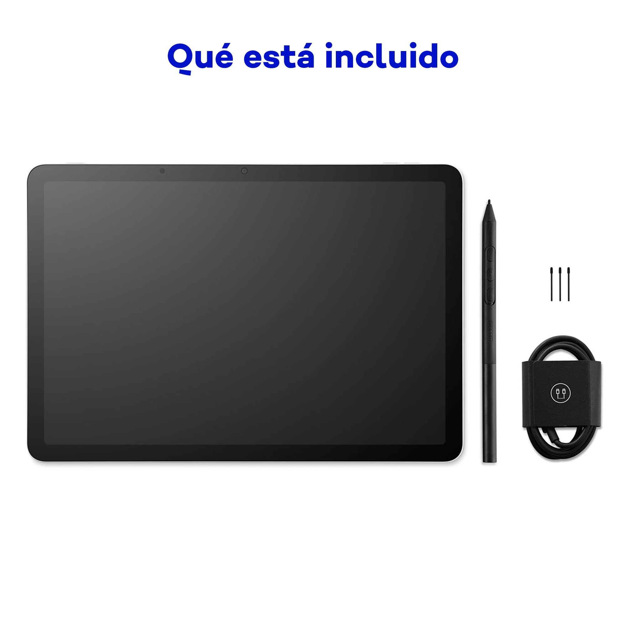 Wacom MovinkPad 11, Tableta Independiente Android 14, Incl. Pro Pen 3 | Tableta gráfica (sin PC), pantalla portátil nítida, sensación de lápiz sobre papel con cristal antirreflejo grabado y cámaras