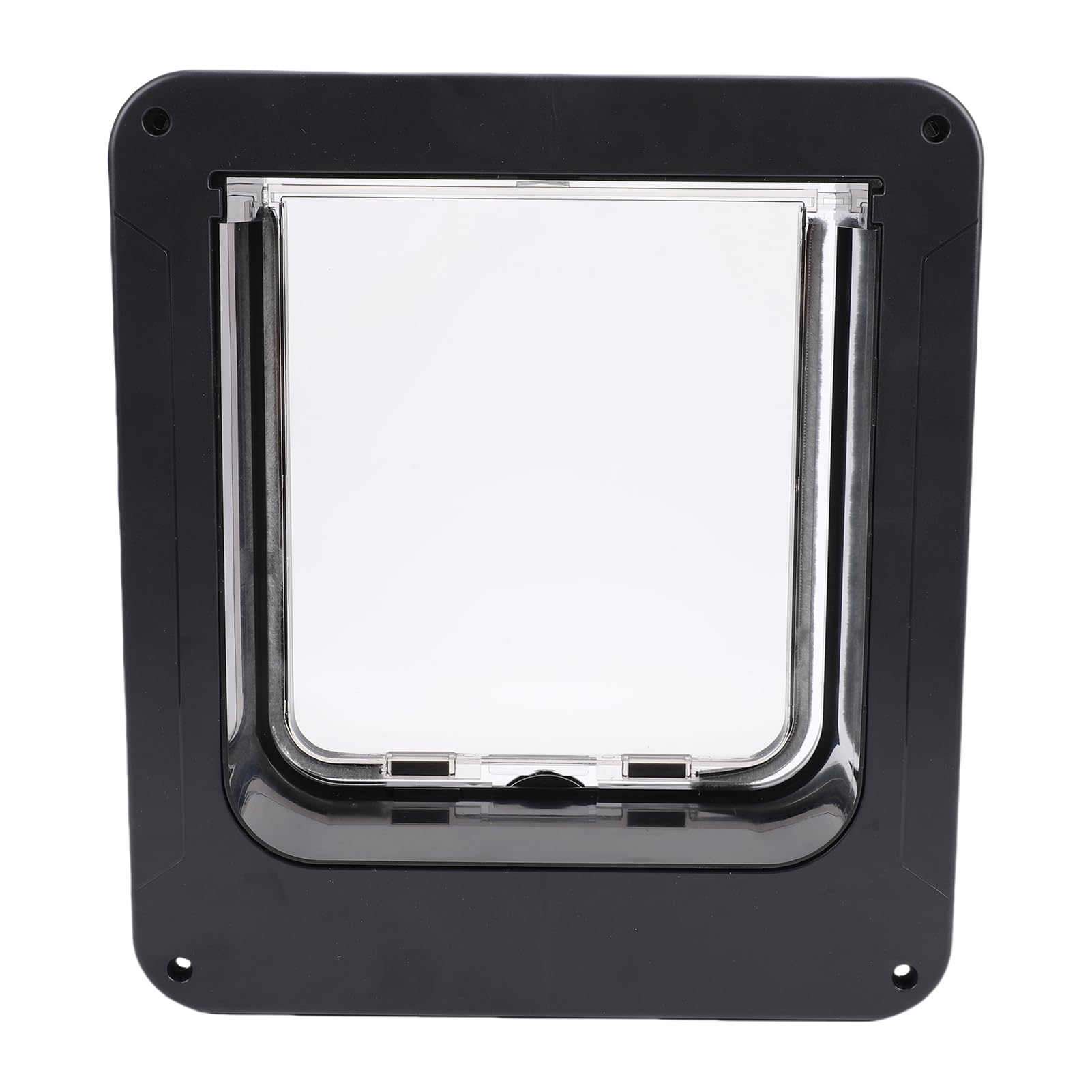 Puerta Inteligente para Gatos con Detección Eléctrica Automática, Puerta para Mascotas Activada por Collar, Solapa para Mascotas con Entrada Bidireccional para Gatitos y Perritos