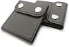 Seat Belt Adjuster, 2PCS Universal PU Leather Car Seat Belt Clip Adjuster Seat Belt Locking Clips Buckle Comfort Shoulder Neck Strap Protector for Kids Adults BLACK B