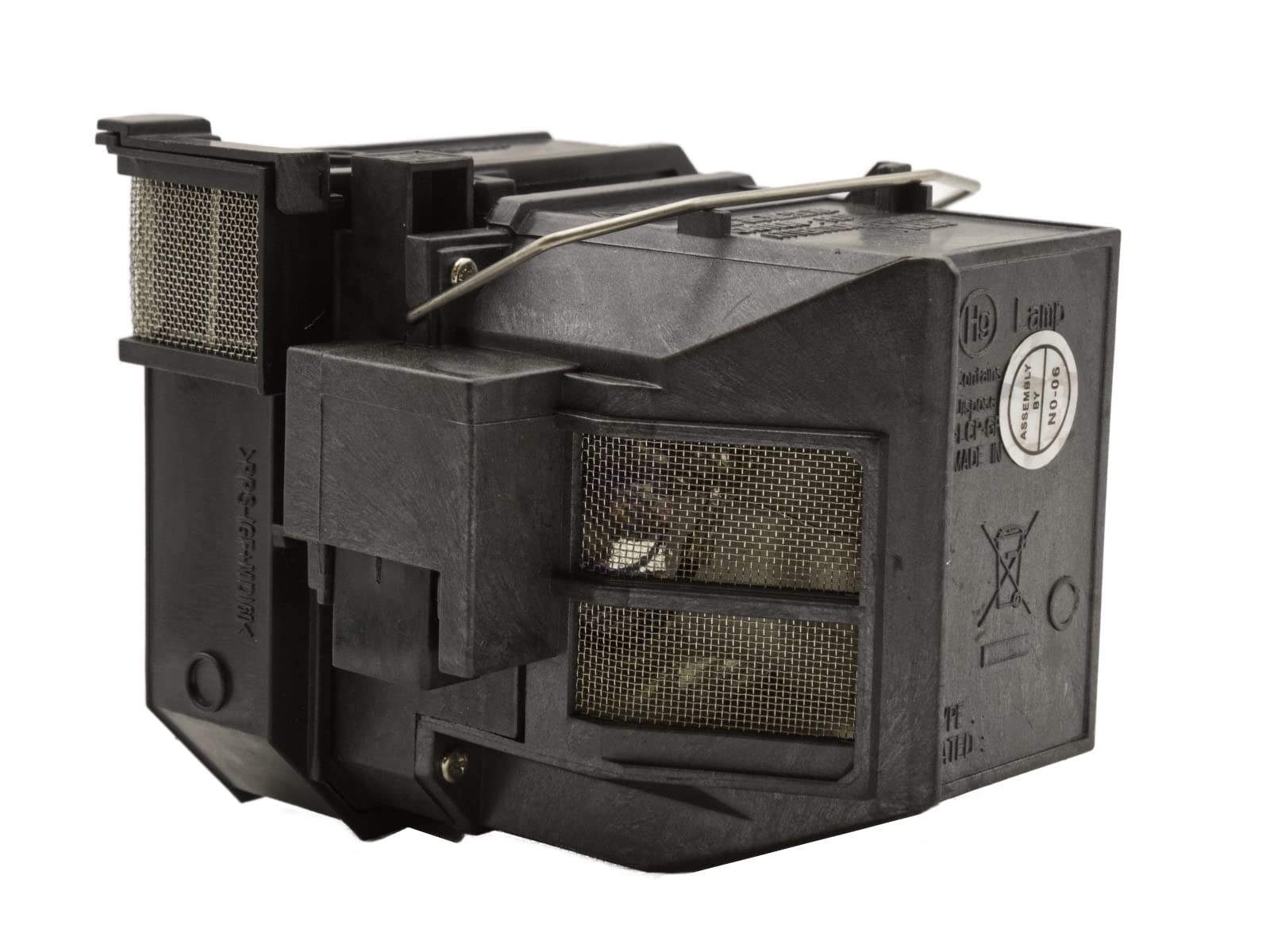 lampada di ricambio compatibile con EPSON ELPLP80 per vari videoproiettori Epson della serie EB, serie BrightLink, serie PowerLite, lampada per videoproiettore con alloggiamento, 245W