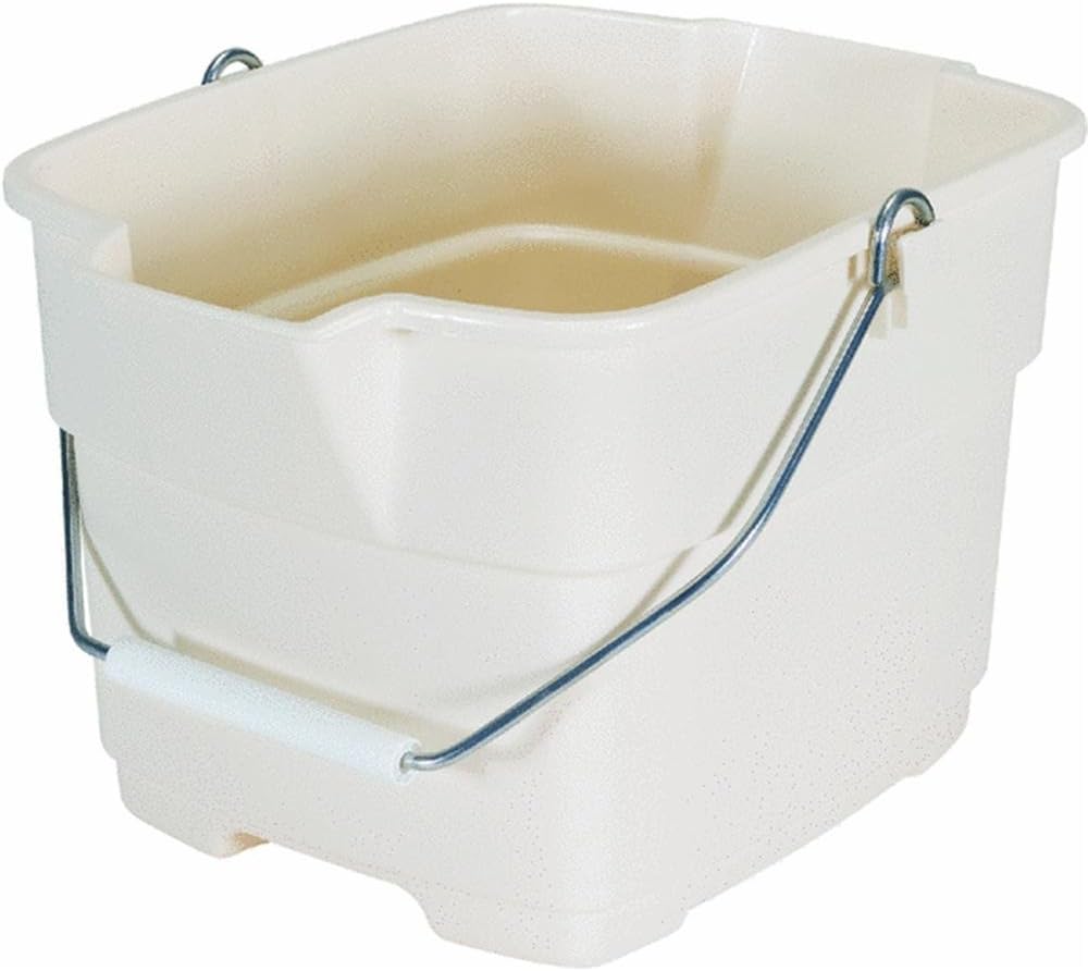 Rubbermaid Bisque Bucket, 15-Quart