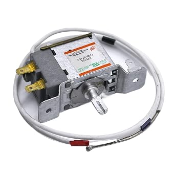 WPF27S Freezer Replacement Parts Thermostat  Compatible For Candy Compatible For Hoover WPF27S 49036119, Freezer Refrigerat