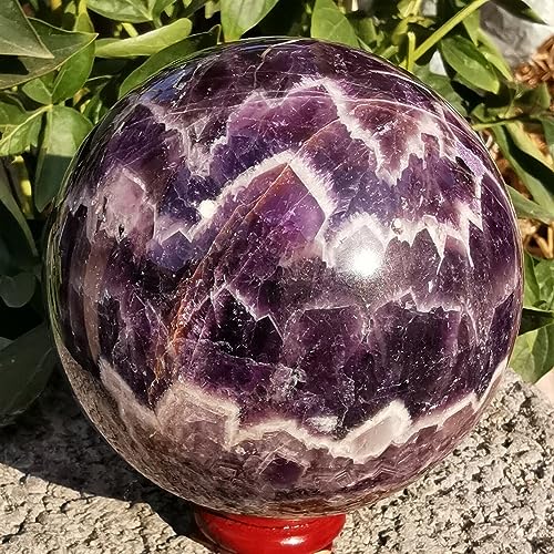 Pierre améthyste boule de cristal quartz décoration maison - 5