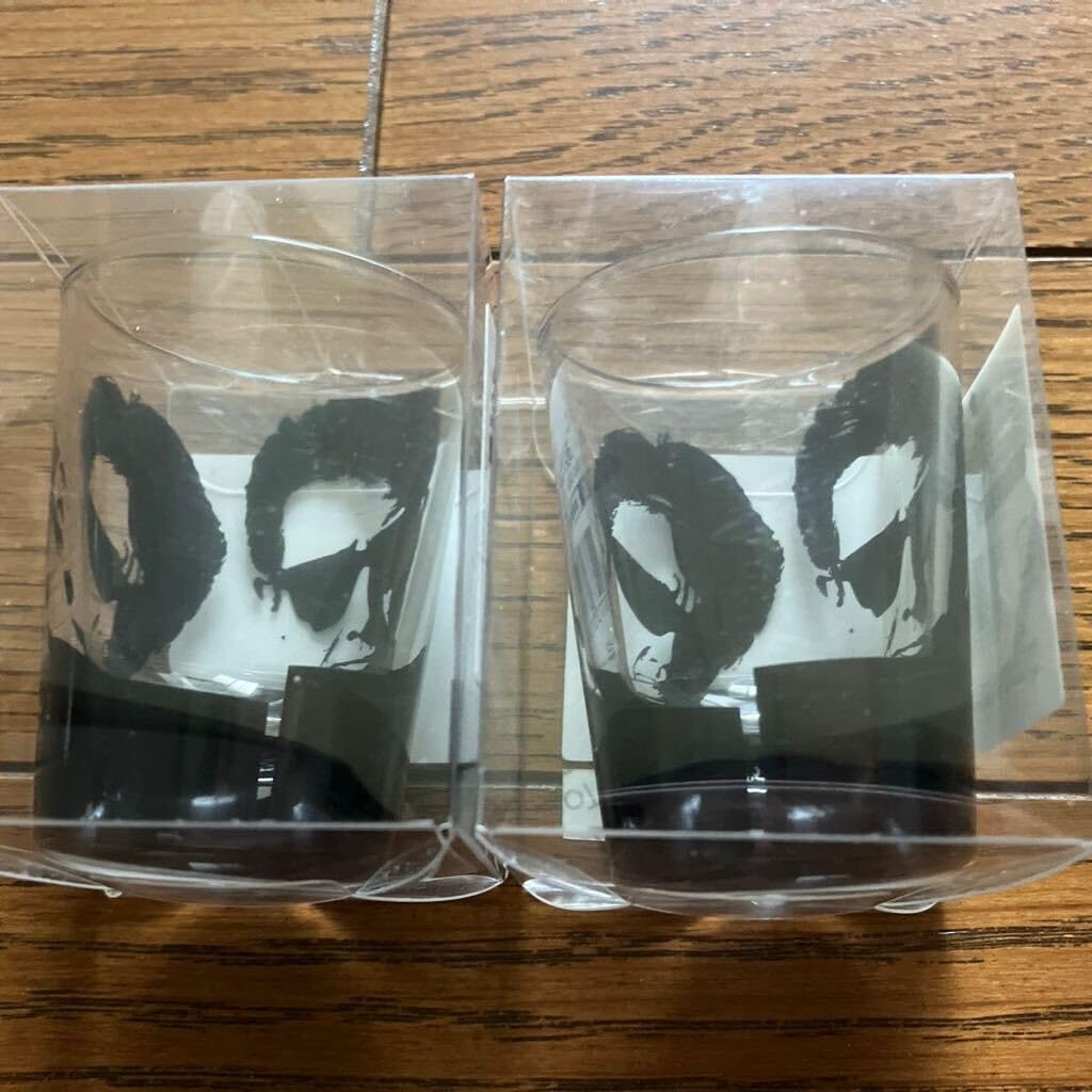 柴田恭兵舘ひろしあぶない刑事ショットグラス あぶない刑事舘ひろし柴田恭兵ショットグラス 【公式通販】