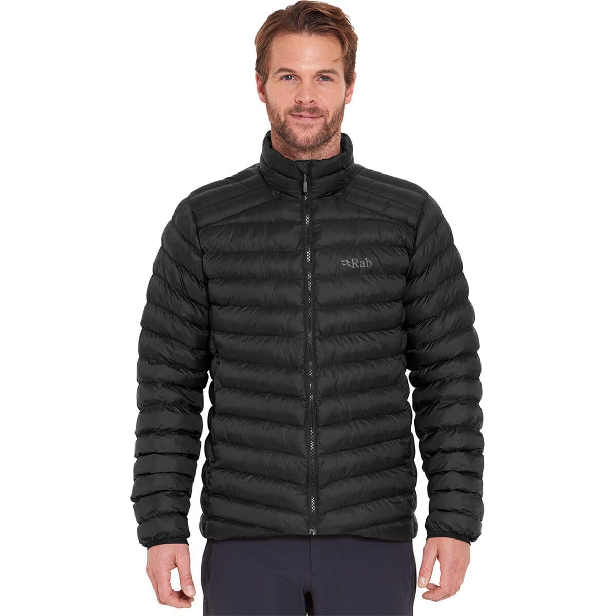 Rab Men's Black Cirrus Synthetic Insulated Jacket For Trekking, Climbing, & Skiing - Medium