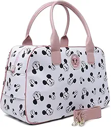 Bolsa Bebê Mala Maternidade Multifuncional, Mickey Minnie Stitch