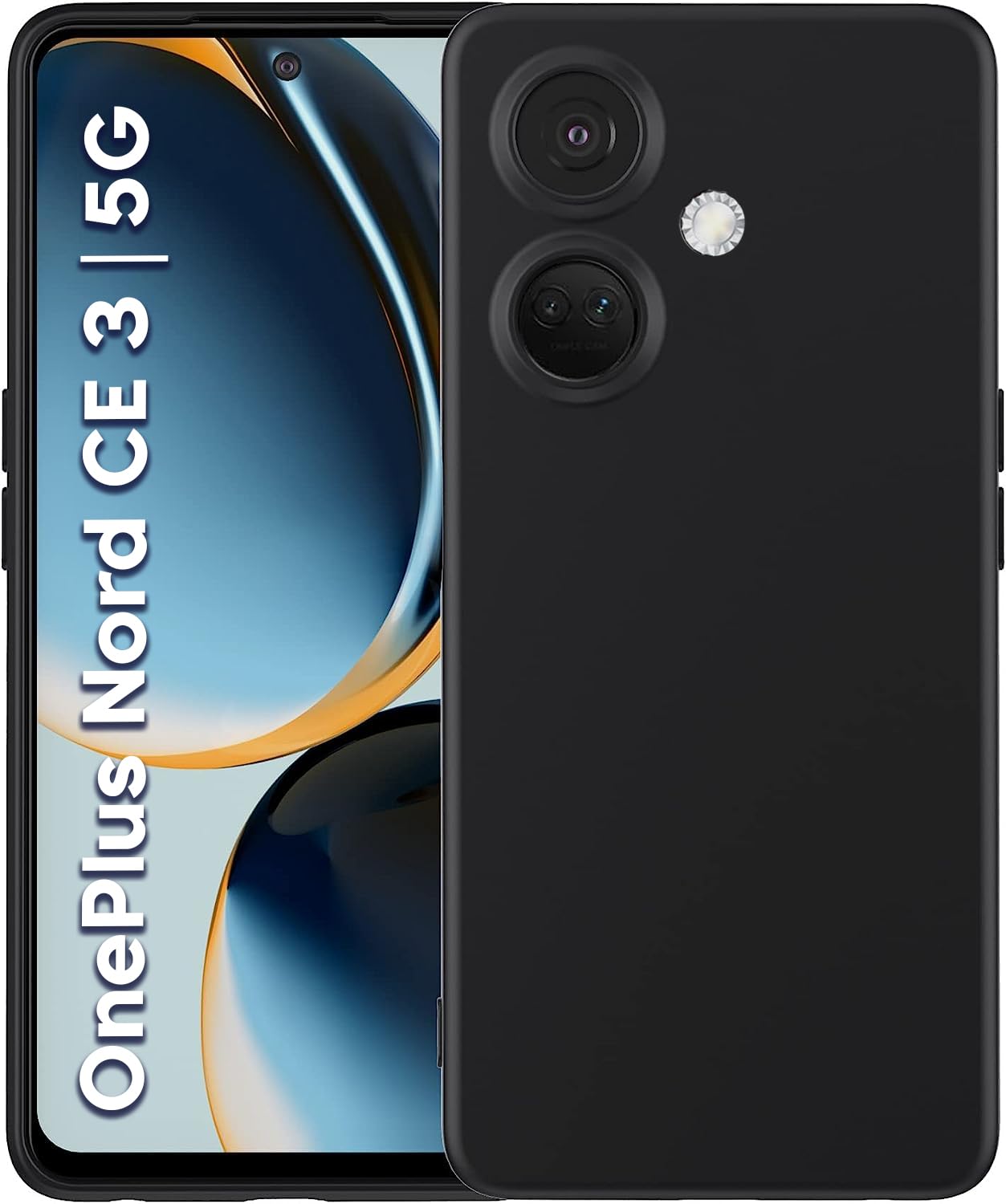 TRUEUPGRADE Compatible with OnePlus Nord CE 3 5G Cover, Liquid Silicone Cover, Full Body Protective Cover, Shockproof, Slim Phone Cover, Anti-Scratch Soft Microfiber Lining - Black (B0CFHG44VX) Amazon Price History, Amazon Price Tracker