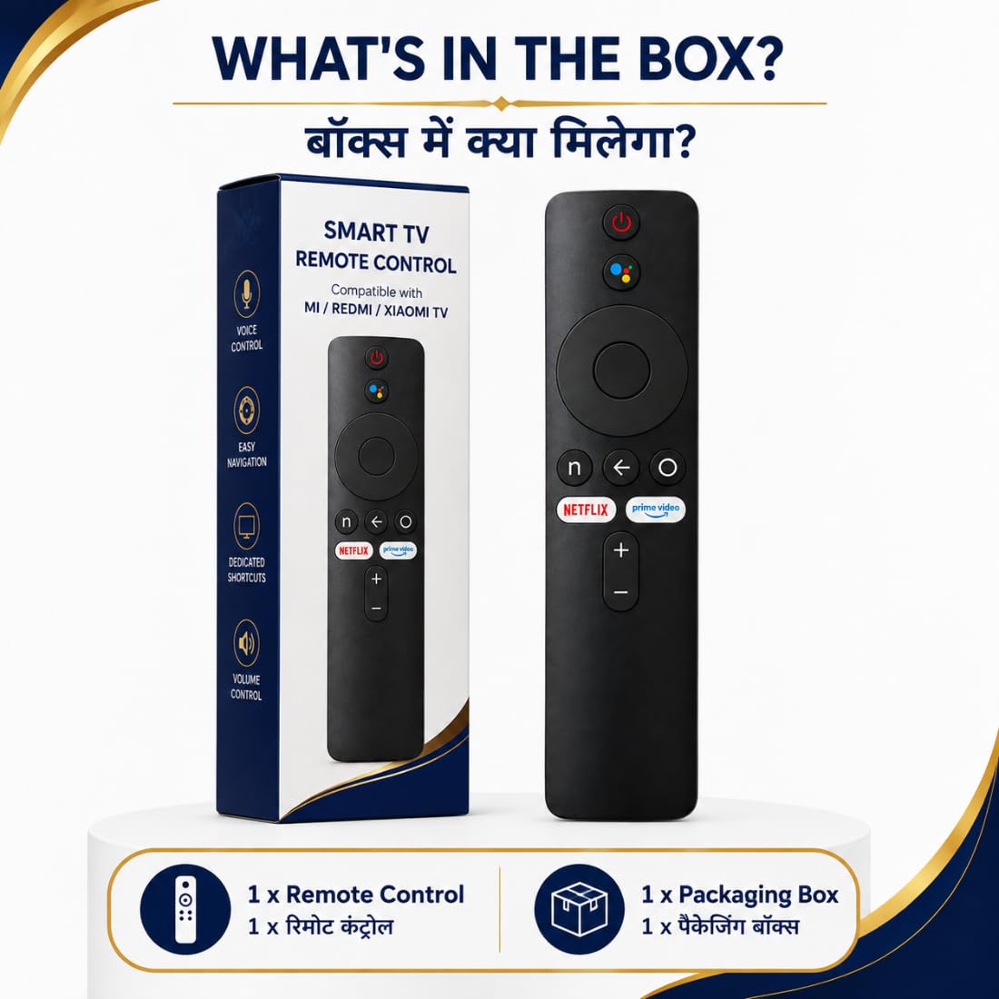 Mi TV Remote Replacement - Voice & Bluetooth -7 Mi TV Remote Replacement - Voice & Bluetooth -7