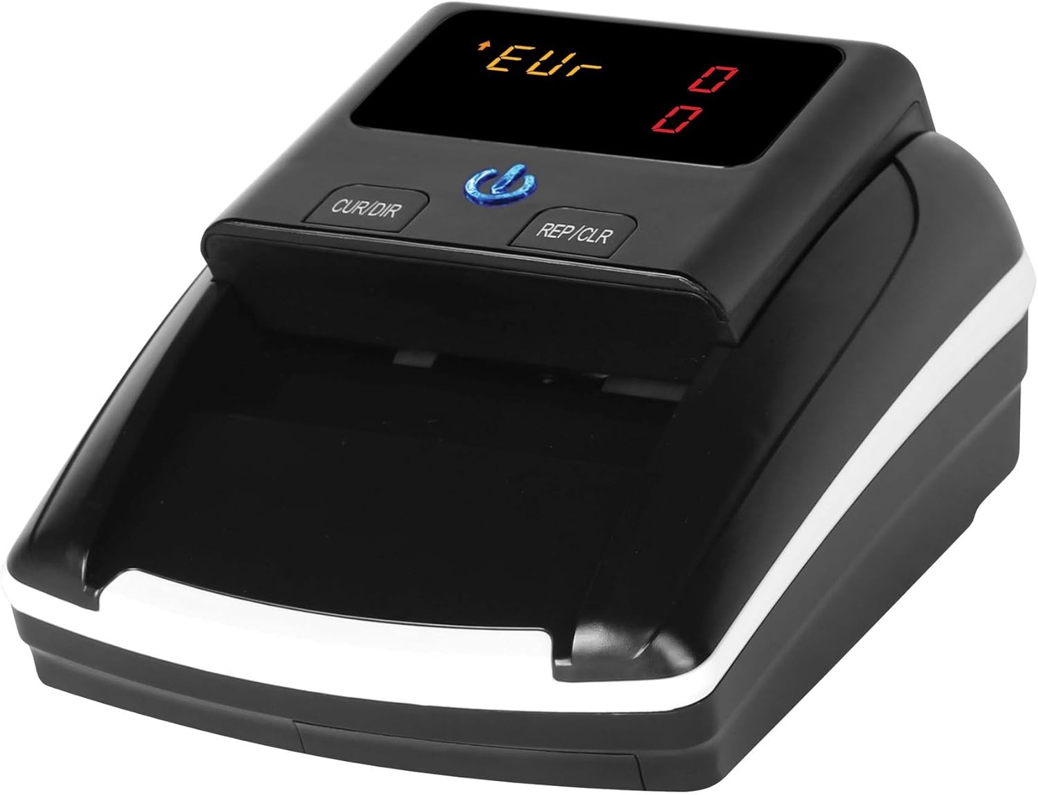 Portable Counterfeit Bill Detector with Total Value
