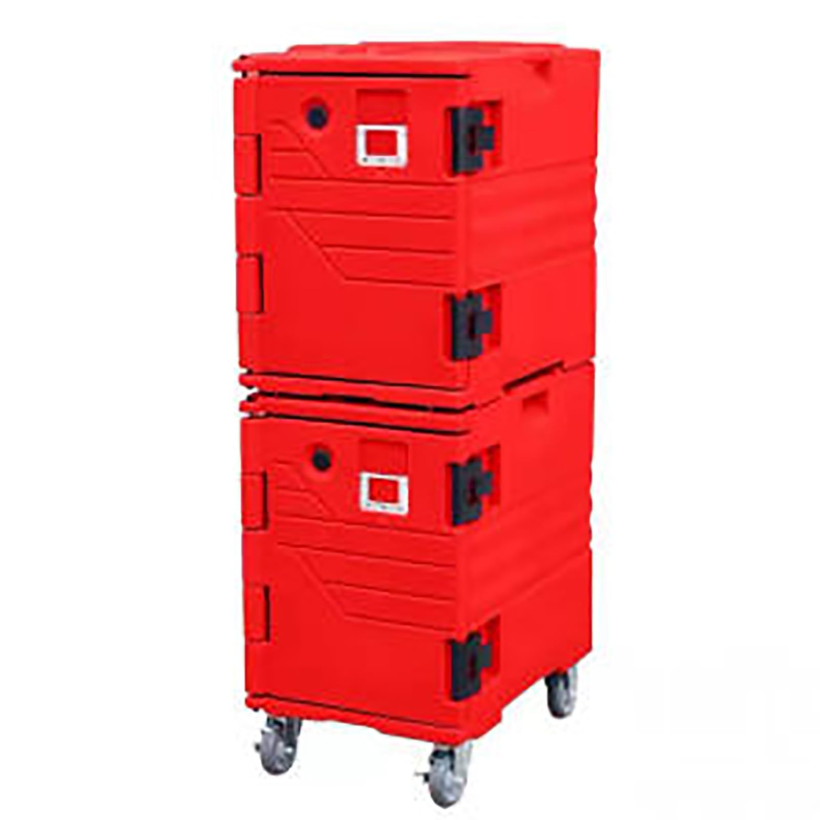 JOSOGO Commercial Insulated Delivery Box, Waterproof Thermal Food Cooler Box, Heavy Duty Leakproof Carry Cooler for Restaurant Catering Takeout(A3)