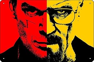 Dexter Merchandise: Breaking Bad Walter White Dexter Poster Metal Tin Sign