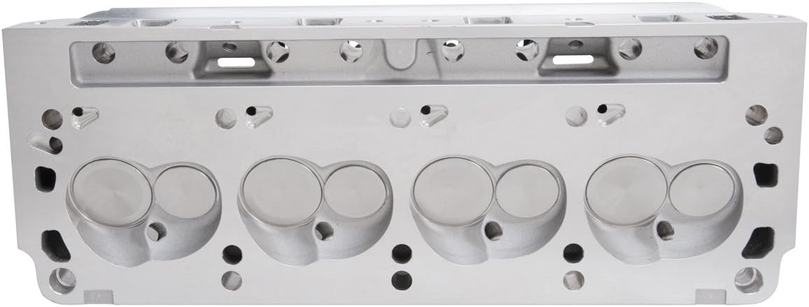 Edelbrock 60255 Performer Series RPM Cylinder Head Complete 190cc/60cc Intake/Exh. Port Vol. 325-500 HP