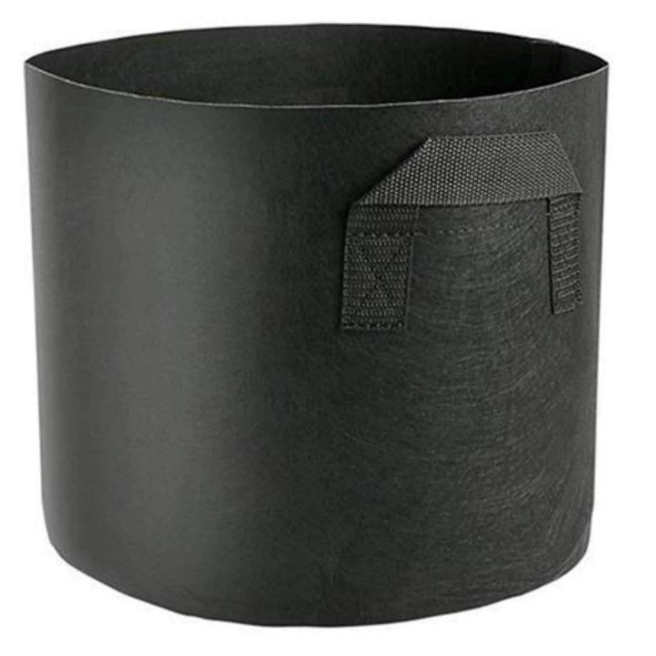Flower Pot Garden Bag Non-Woven Planter Large Plastic 30 Gallon (Black 30)