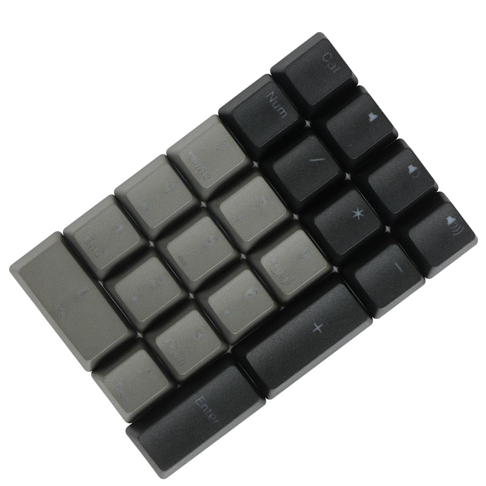 LOOM TREE® Mechanical Keyboard Numeric Keycaps Layout Dustproof Waterproof Office 21Key for OEM Gray Black | Keyboards, Mice & Pointers | Keyboards & Keypads-image-15