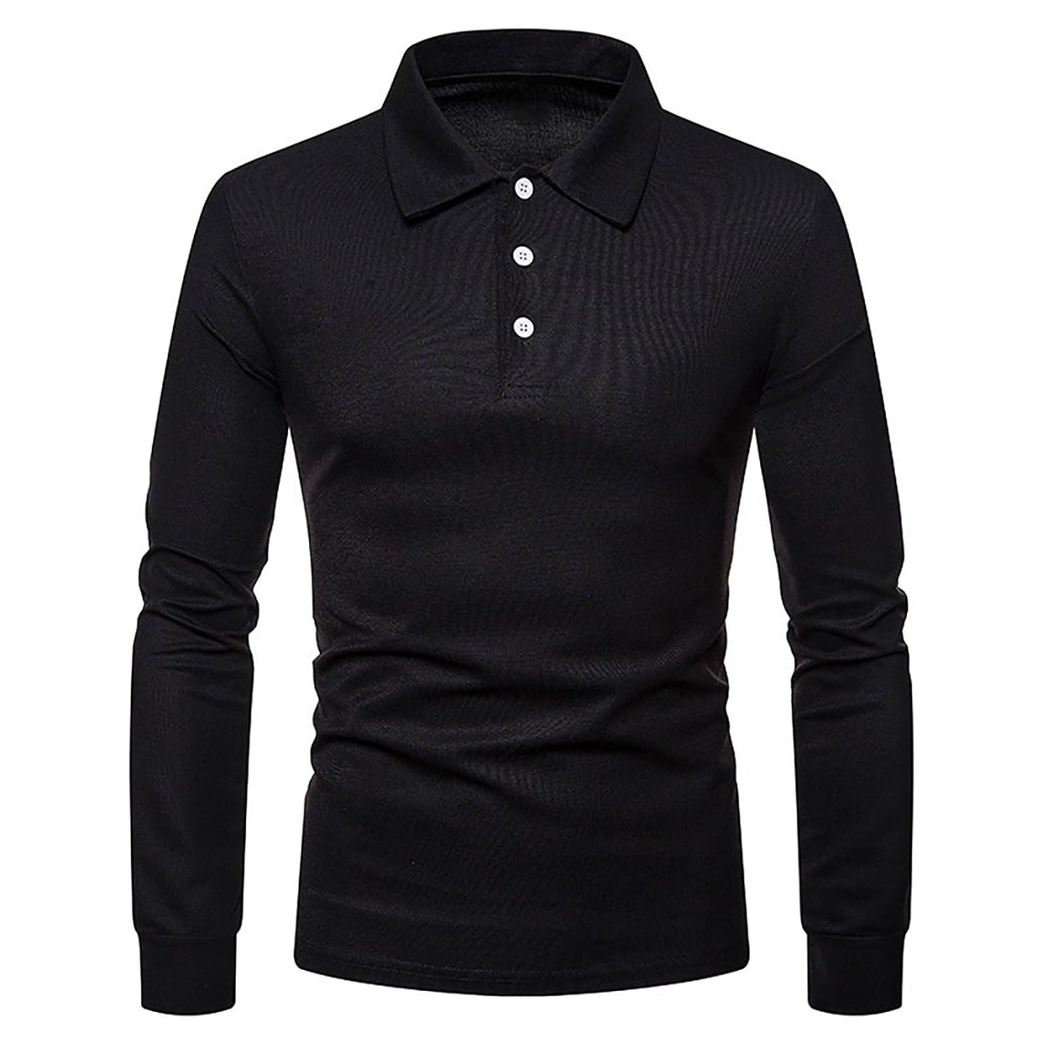 Cambkatl Mens Plain Dress Shirts Long Sleeve Casual Button Down Shirts Regular Fit Wrinkle Free Stretch Business Work