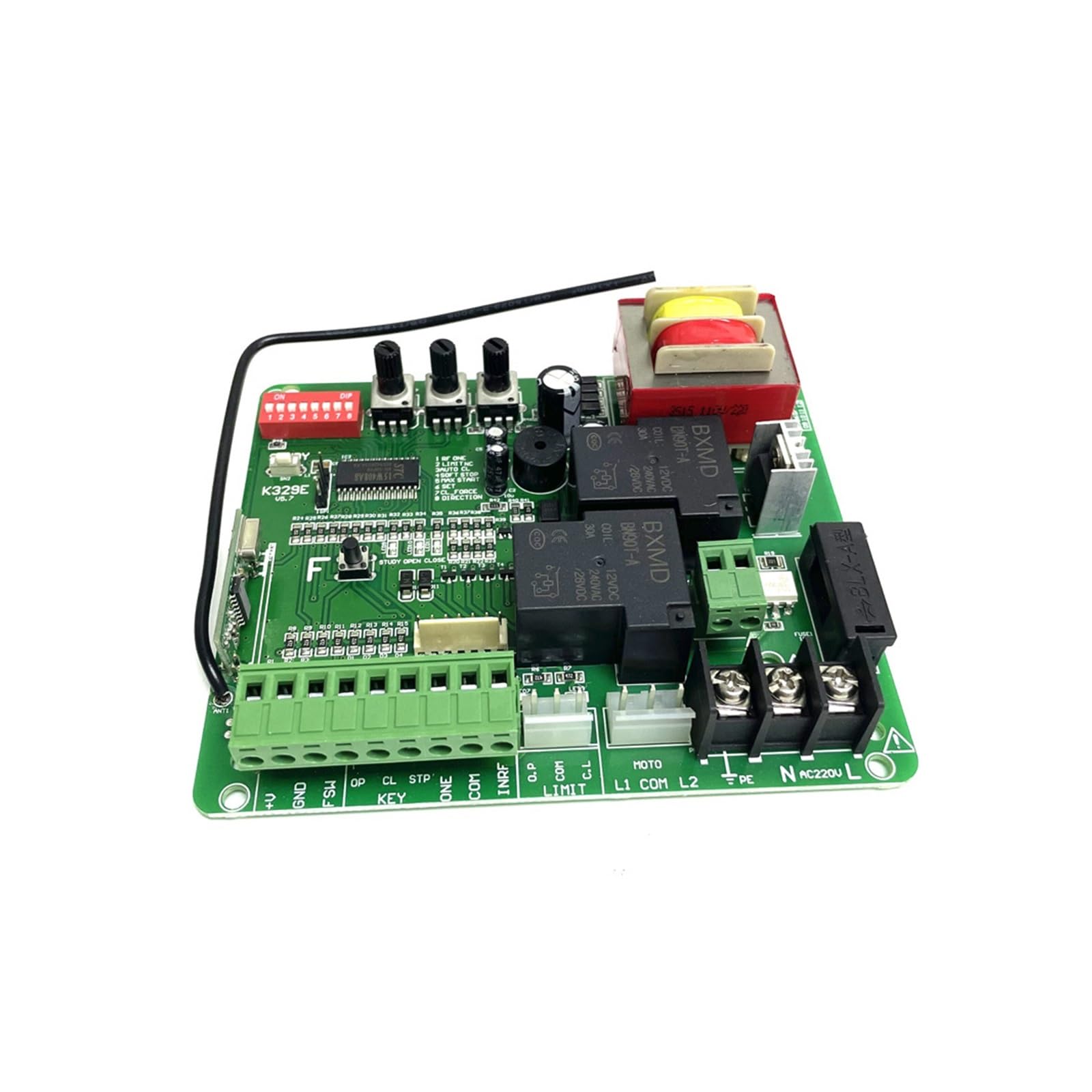 K329e Avvio graduale senza apriporta scorrevole Scheda motore scheda di controllo Piastra madre (telecomando opzionale)(4 remote control kit)