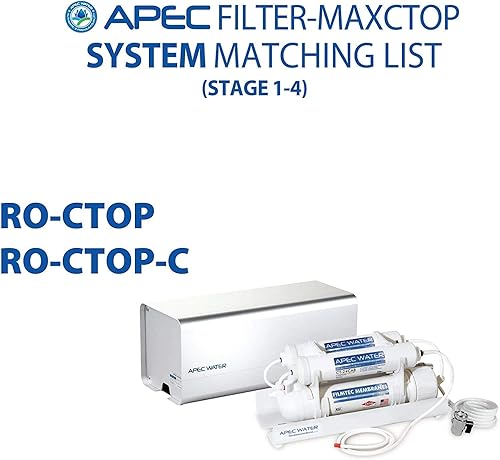 Miniatura 8 de APEC Water Systems FILTER-MAXCTOP Ultimate Series - Filtro de repuesto completo fabricado en EE. UU