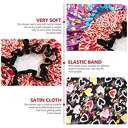 PIXNOR 3 Peças de Tuca de Cetim Tuca de Drmir de Seda Natural Tuca de Drmir Grrpara Drmir Chapéu Elá