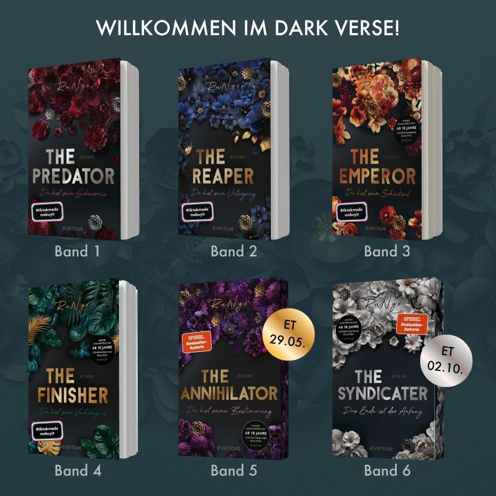 The Syndicater – Das Ende ist der Anfang (Dark Verse 6): Roman | Der finale Band der »Dark Verse«-Reihe von SPIEGEL-Bestsellerautorin RuNyx! | Mit limitiertem Farbschnitt