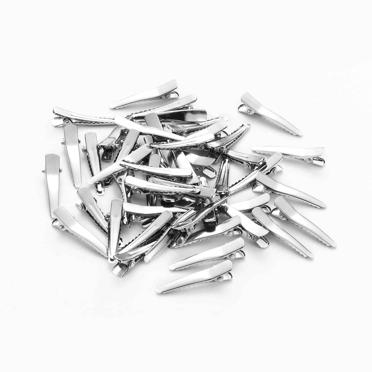 Sponsored Ad – wynameleri 50Pcs Hair clips Set,3.5 cm Duckbill clip Flat Single Prong Alligator Barrette Bow