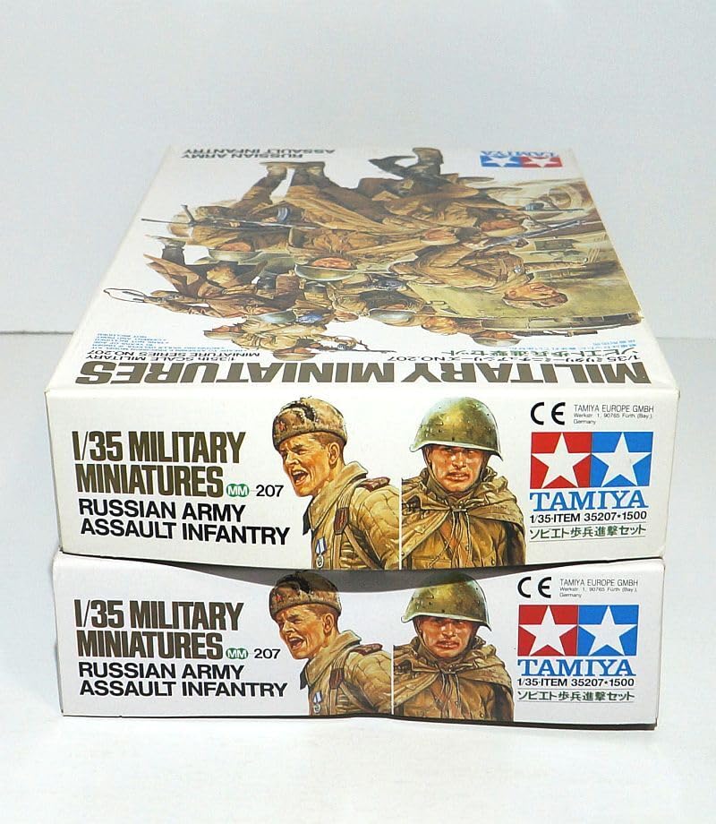Amazon.co.jp: タミヤ 1/35 35207 ソビエト歩兵進撃セット 2個