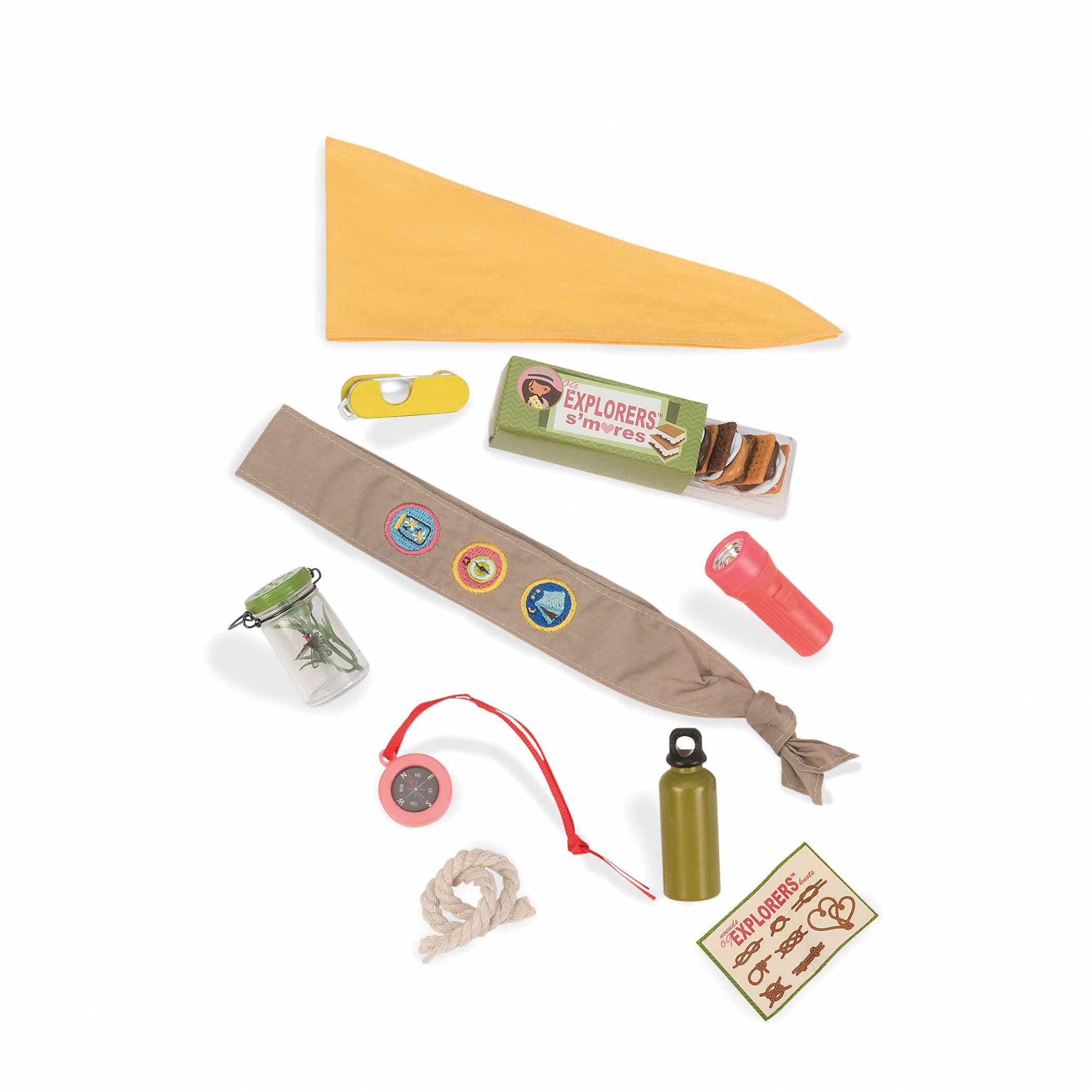 Explores Girl Scout Playset for Dolls, 18