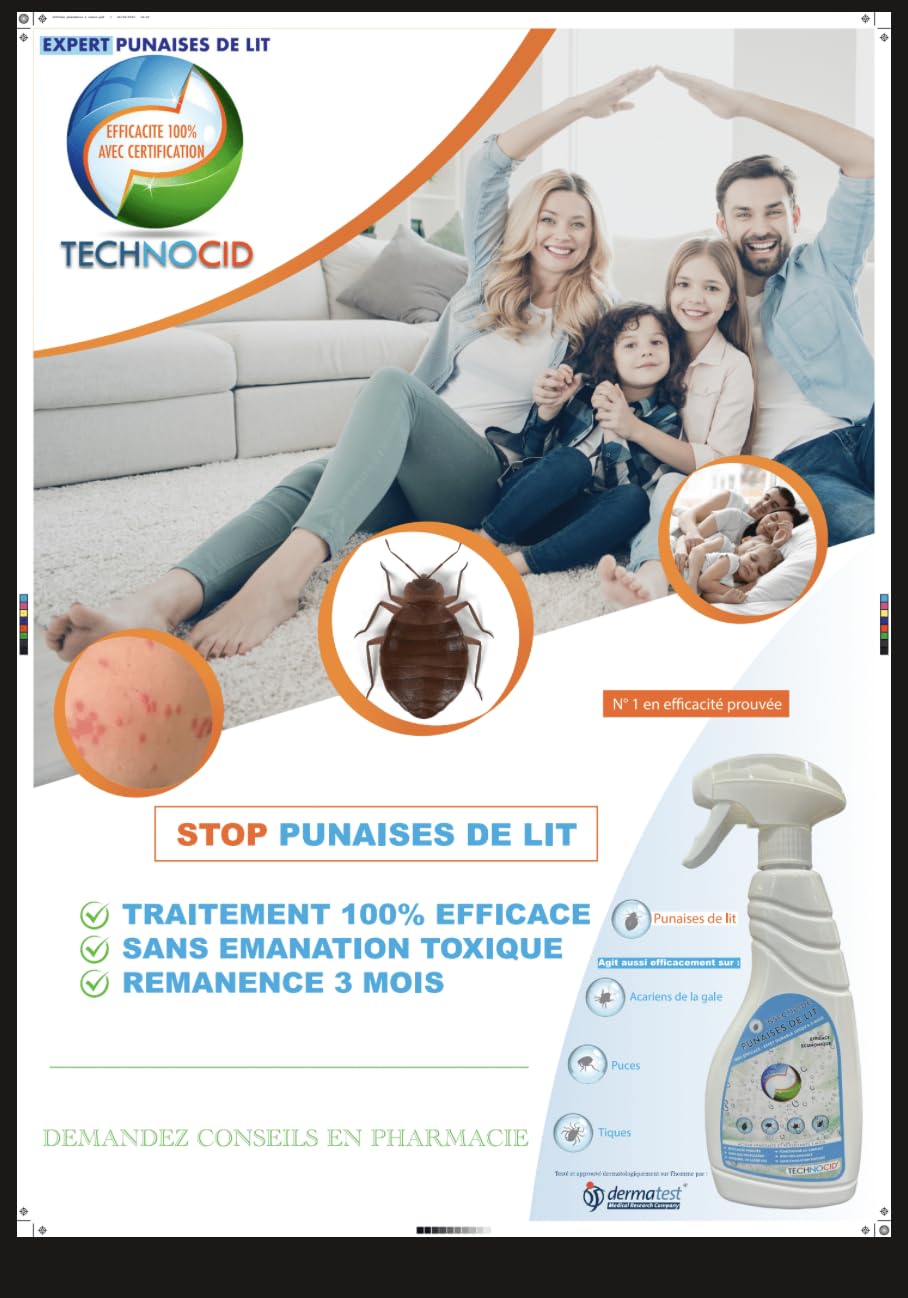 ANTI PUNAISES DE LIT TRAITEMENT PROFESSIONNEL ERADICATION INSTANTANEE A 100% SAIN POUR L'HOMME