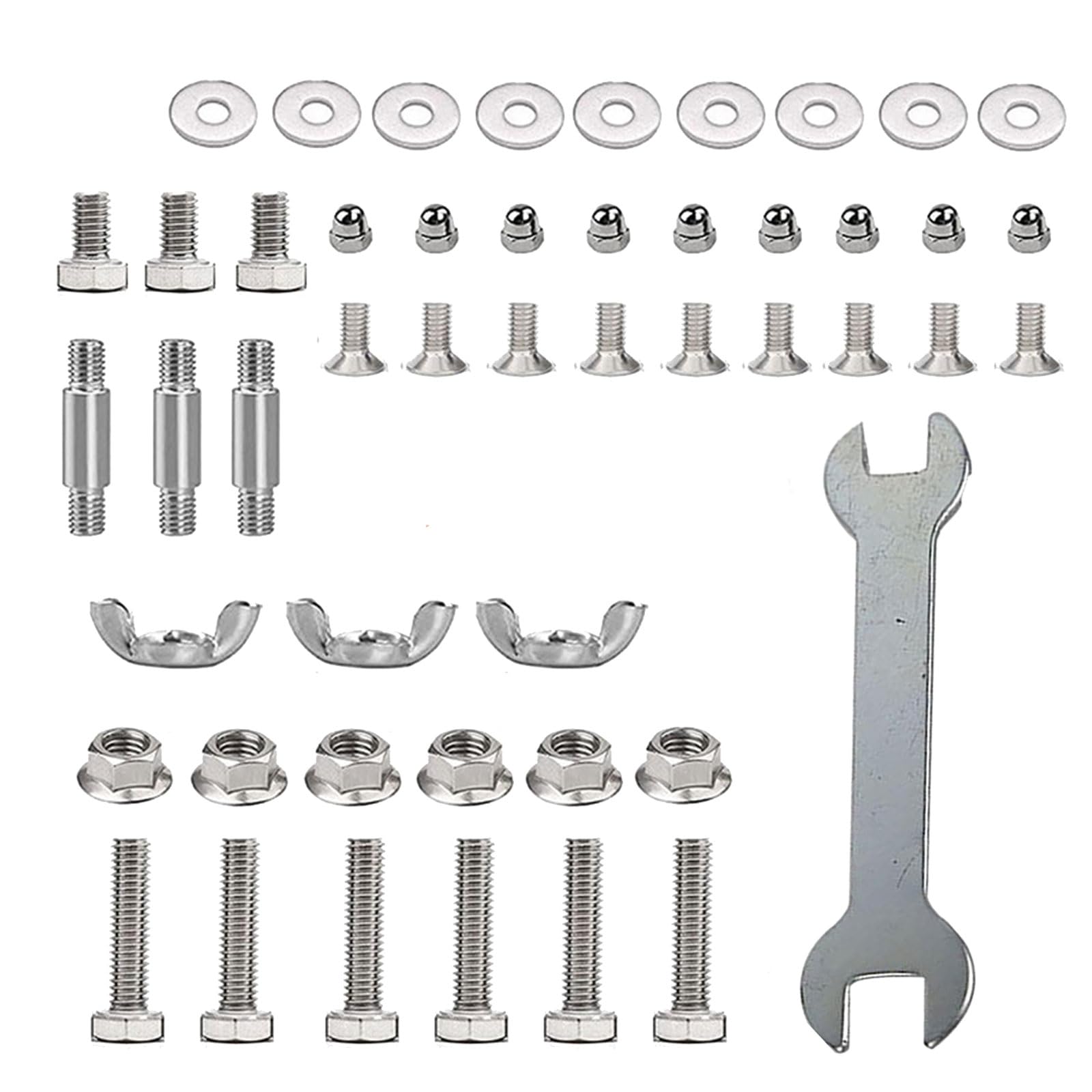 Screws Nut Heaters Tool Kits Patios Heaters Replacement Part Bolts & Nut Set for Space Hardware Accessories Patios Hardware