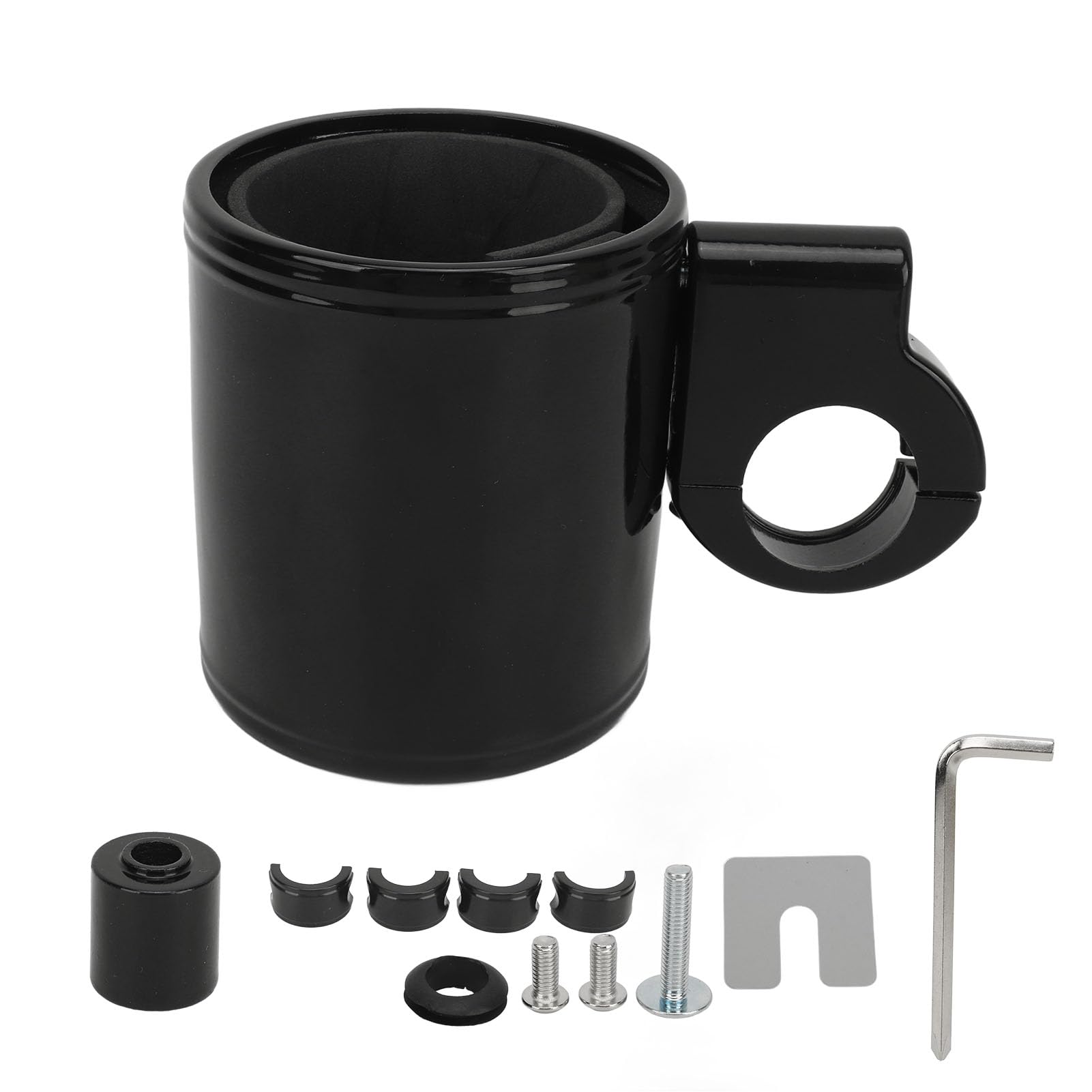 Porte-gobelet de Guidon de Moto en Alliage D'aluminium, Porte-Boissons Réglable, Tasses de Bouteille d'eau, Support de Guidon pour ATV