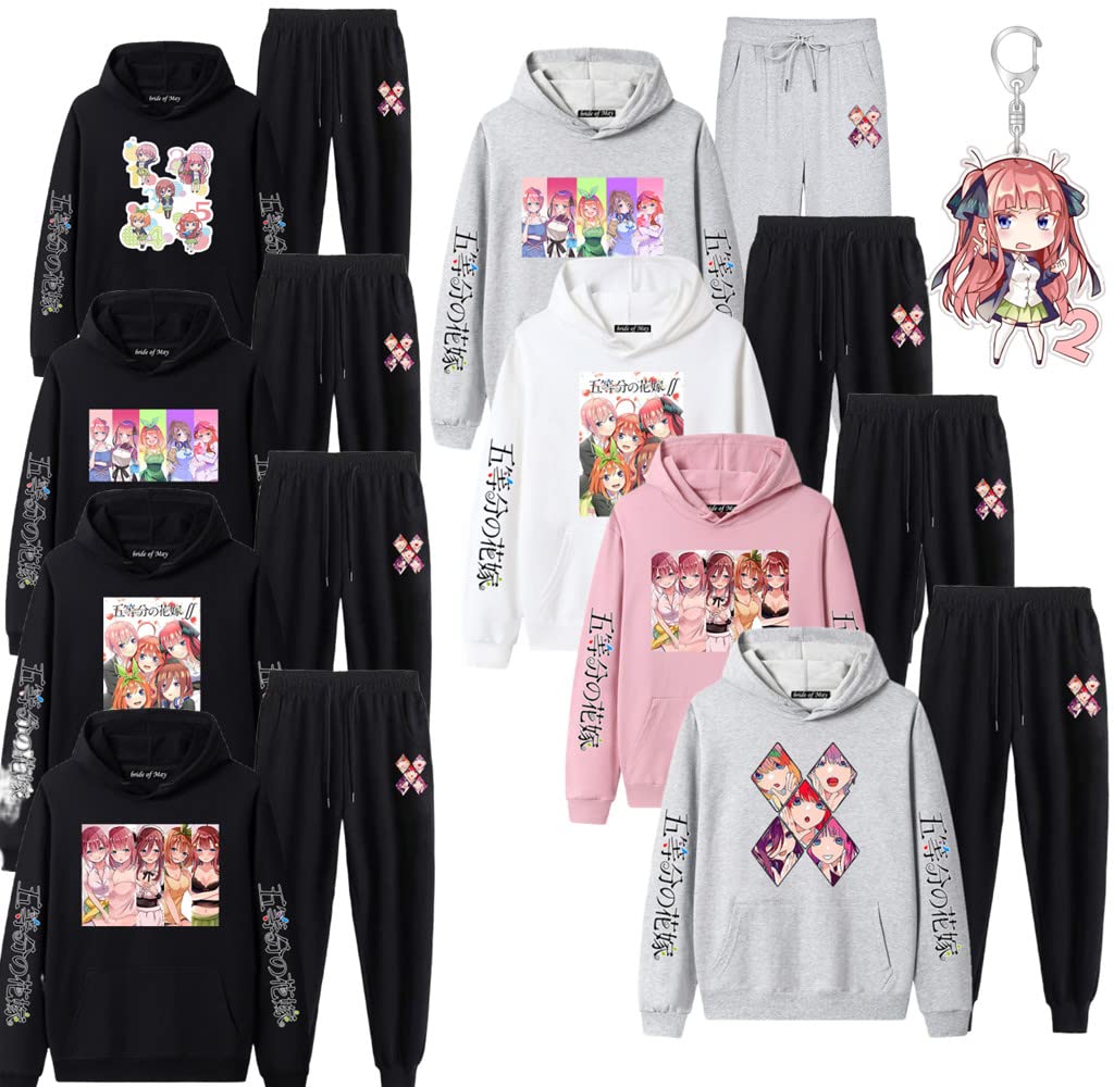 Amazon.co.jp: [Brisonl] アニメ パーカー 五等分の花嫁 上下セット