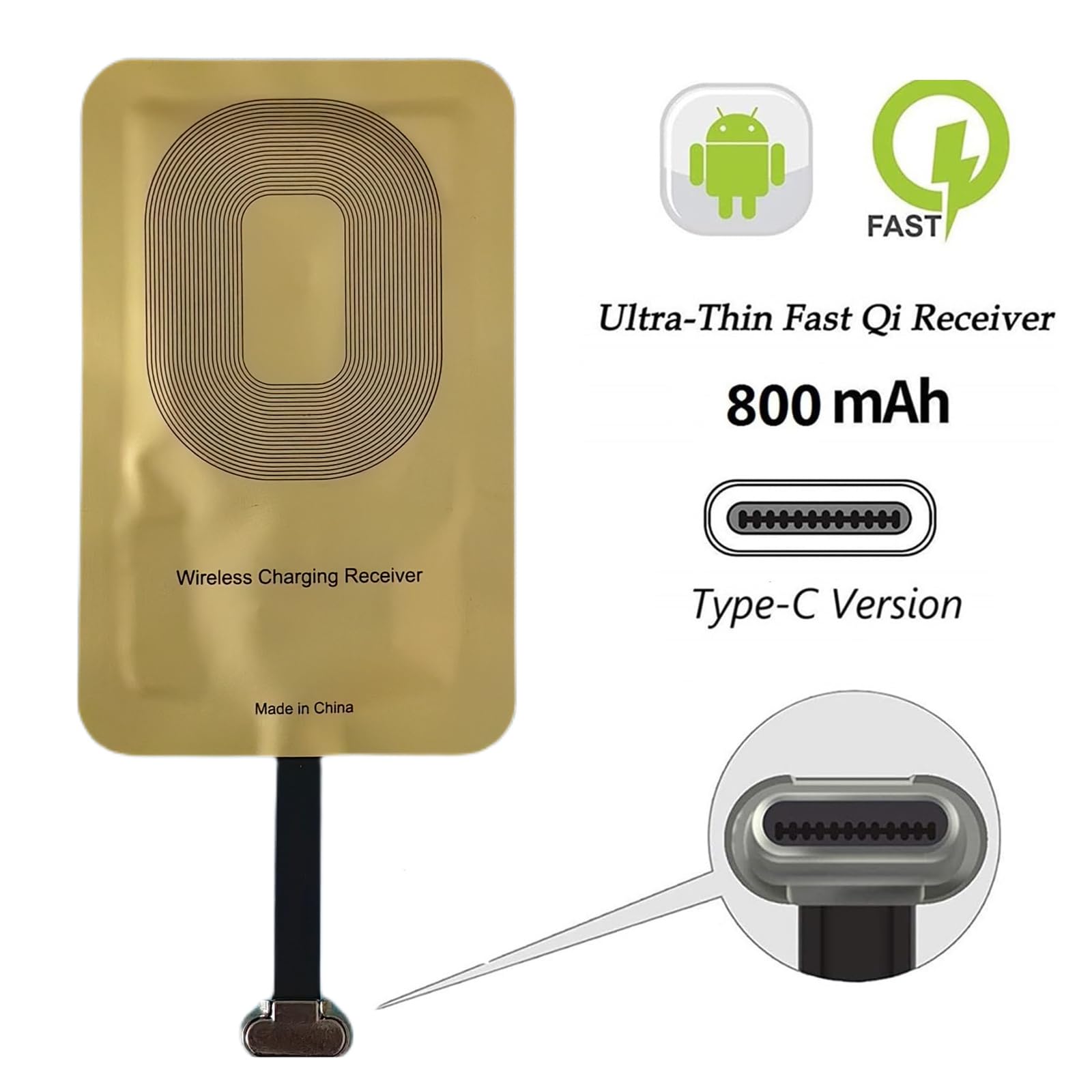 おジャ魔女どれみQi Wireless Charger & AC Adapter Amazon.com: XYX Type C Qi Wireless Charger Receiver Charging
