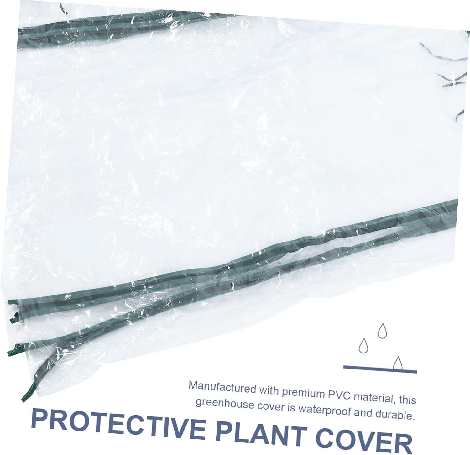 ibasenice 1pc Tunnel Style Greenhouse Cover PVC Protected Cover for Garden Warm Environment for Plants Flowers and Potted Crops Easy to Assemble