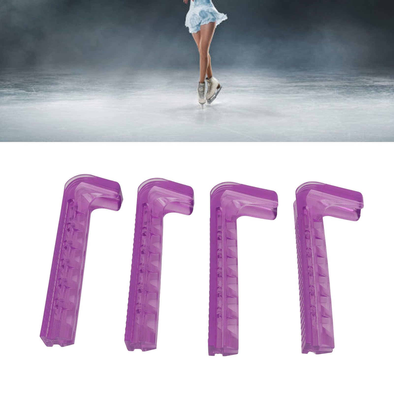 Protezioni Per Pattini Da Ghiaccio – Coprilama In Plastica Per Pattinaggio Artistico (2 Paia)