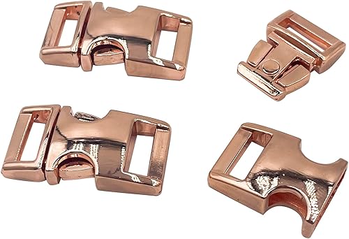 Miniatura 2 de 10 hebillas de liberación lateral de metal para cuerda de paracaídas, correas de mascotas, arnés de bolsa, mochila y costura