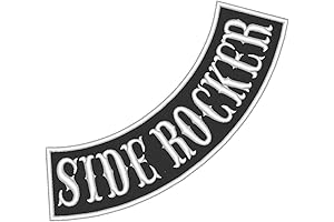 Custom Embroidered Rocker Patch