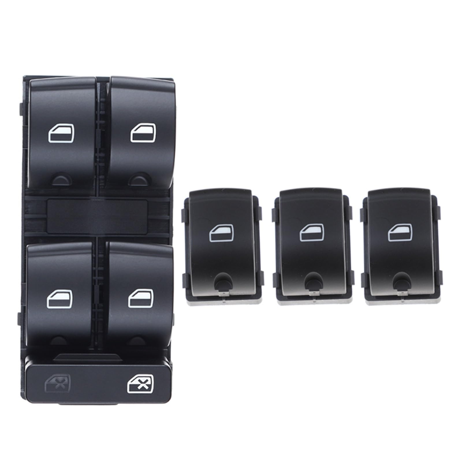 Interrupteur de vitre électrique pour A4 B6 B7 bouton de commande de lève-vitre auto 8E0959851B - 8
