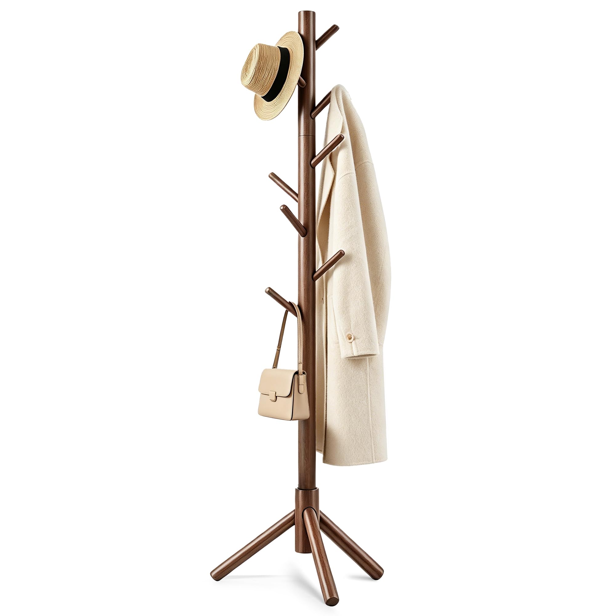 Amazon.com: WANGMUXIA Coat Rack, Freestanding Coat Rack with 8