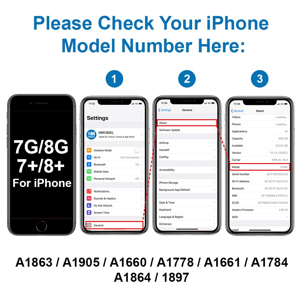 MMOBIEL Homebutton 4. generacji. Kompatybilny z iPhone SE 2022 / SE 2020/8 - Home Taste kabel elastyczny zamiennik z Touch ID - Home Button - w zestawie śrubokręt - srebrny