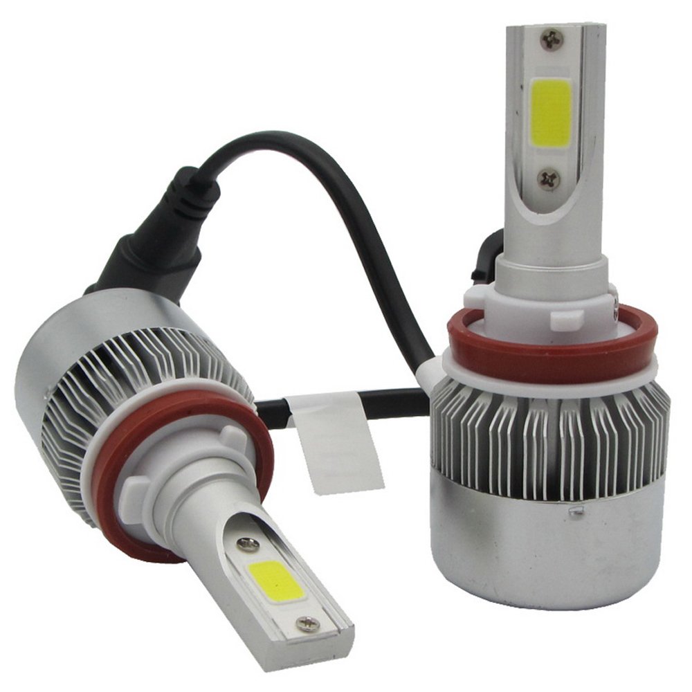 2 * 55 W 4600 lm każda żarówka 6000 K biała LED zestaw reflektorów samochodowych żarówka H/L super jasna H11 LED do reflektorów samochodowych