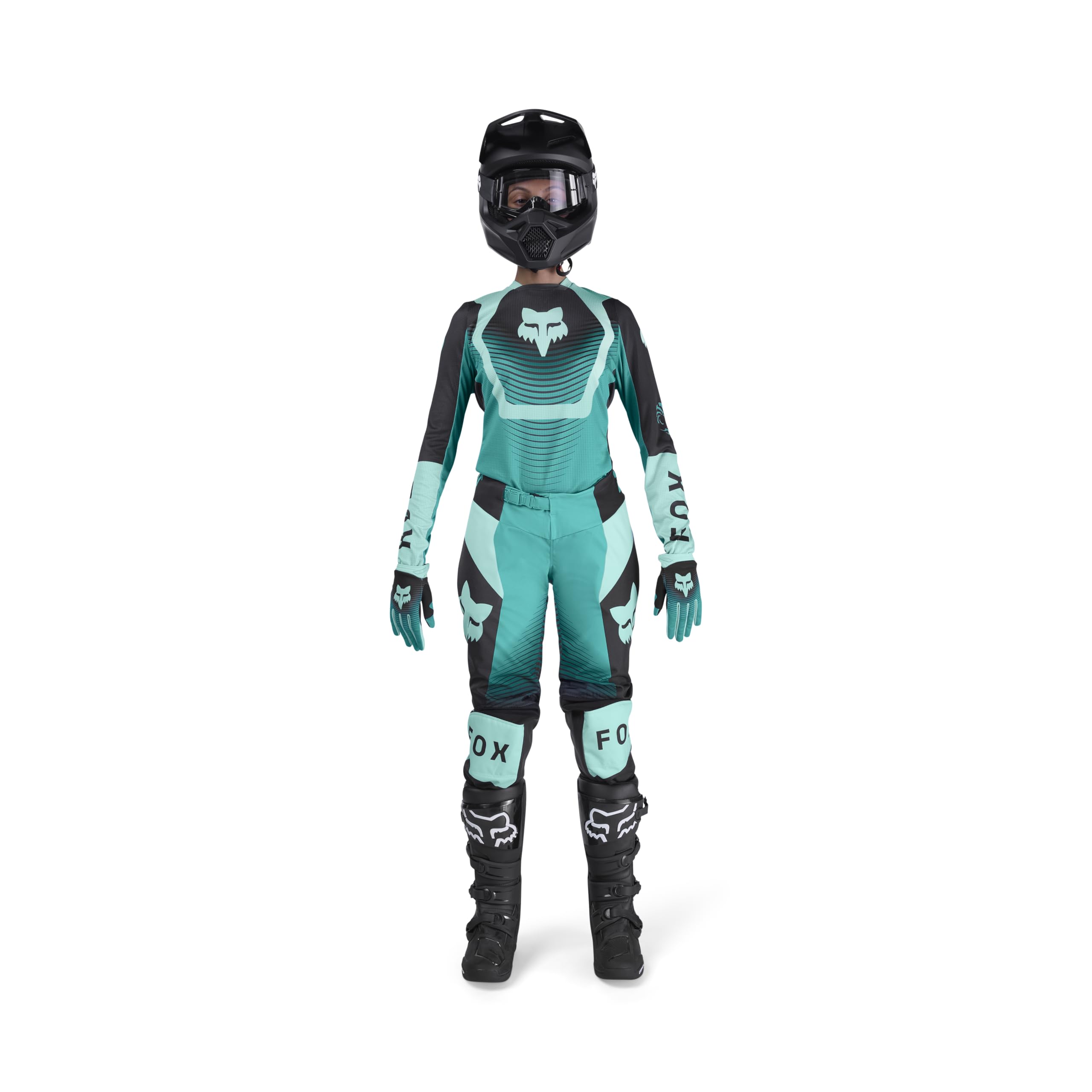 Fox Racing Damen Womens 180 Voke Jersey Aqua Clothing