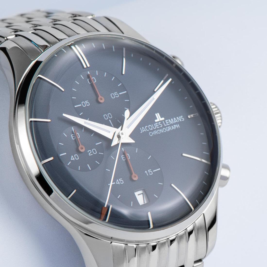 JACQUES LEMANS Herren-Uhren Analog Quarz
